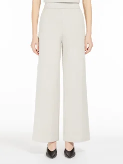 Scuba jersey trousers