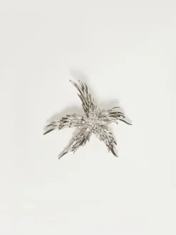 Set of rhinestone brooches
