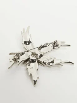 Set of rhinestone brooches