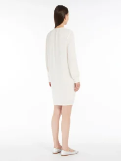 Short cady tunic dress