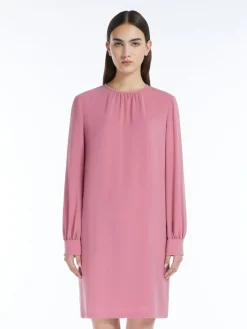 Short cady tunic dress