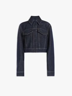 Short denim jacket