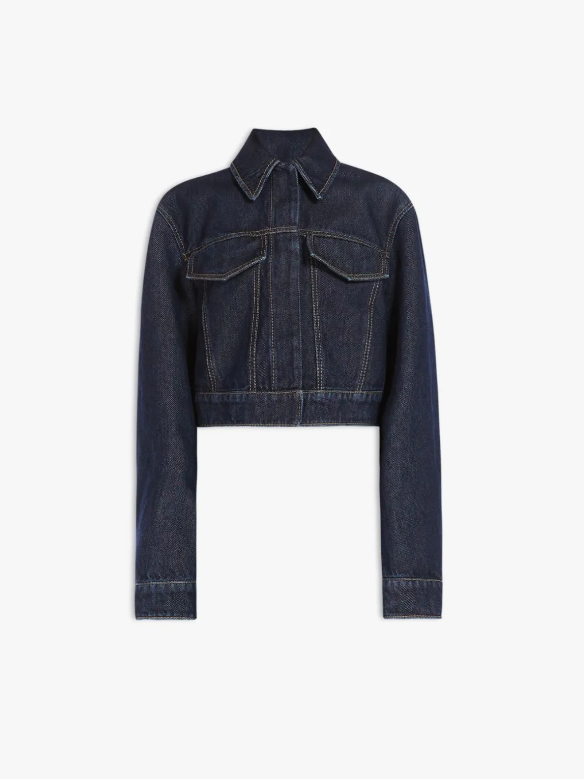 Short denim jacket