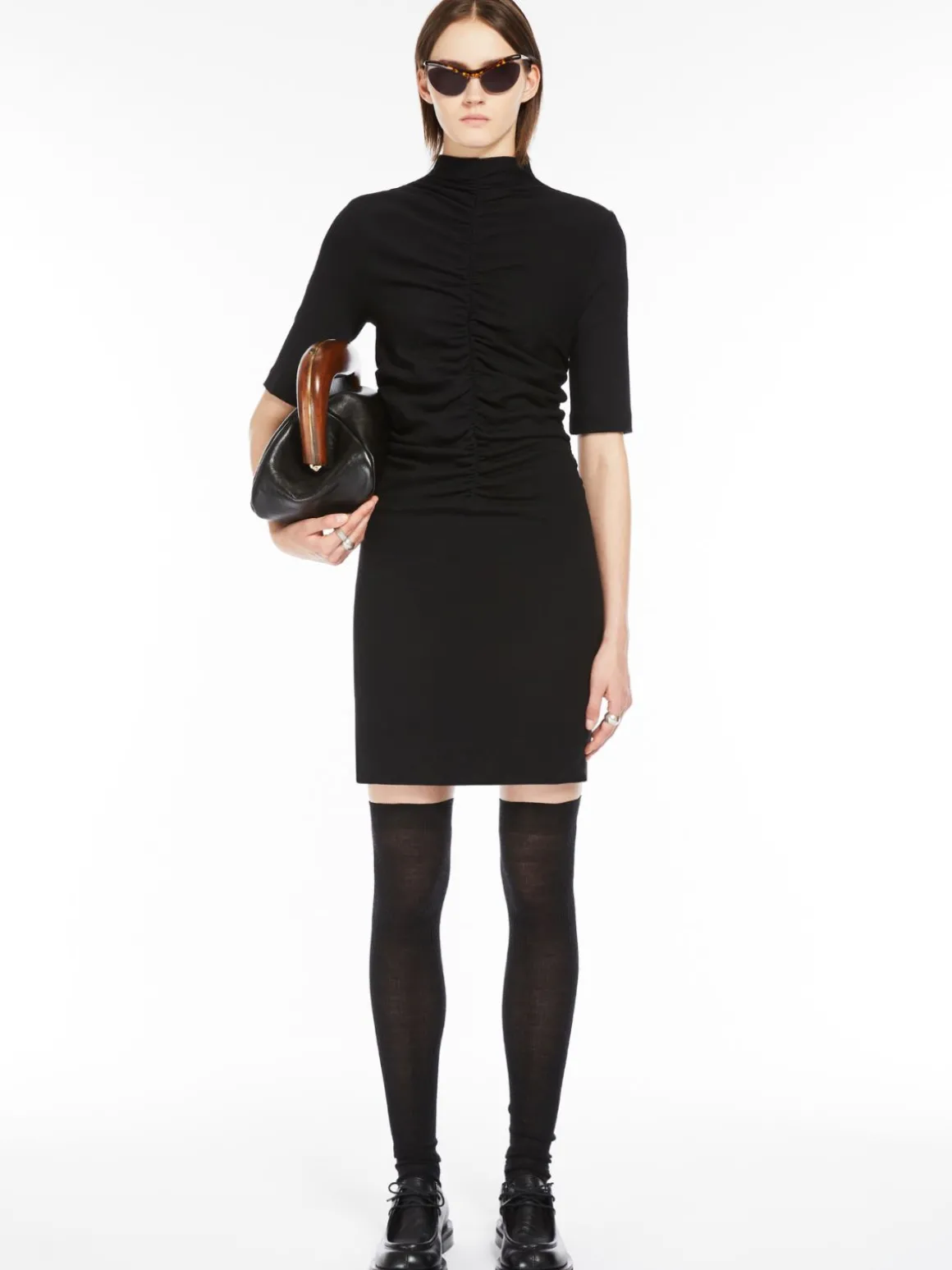Short gathered dress