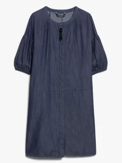 Short, lightweight denim dress