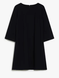 Short Milan-stitch jersey dress