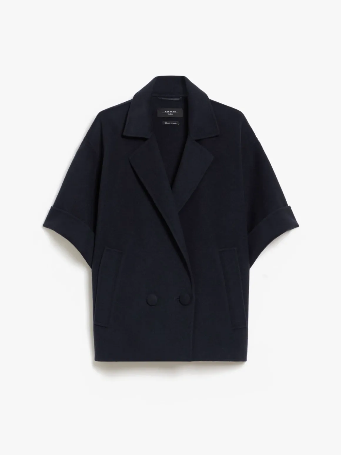 Short wool coat