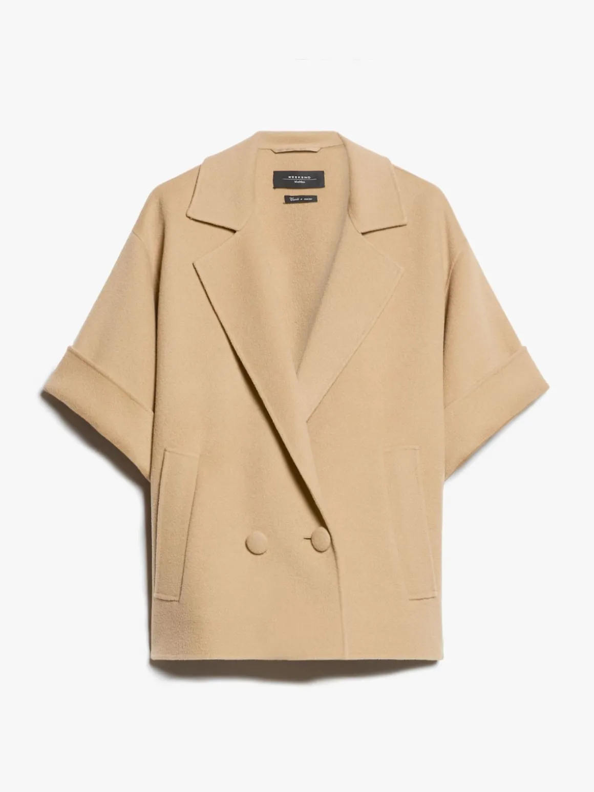 Short wool coat