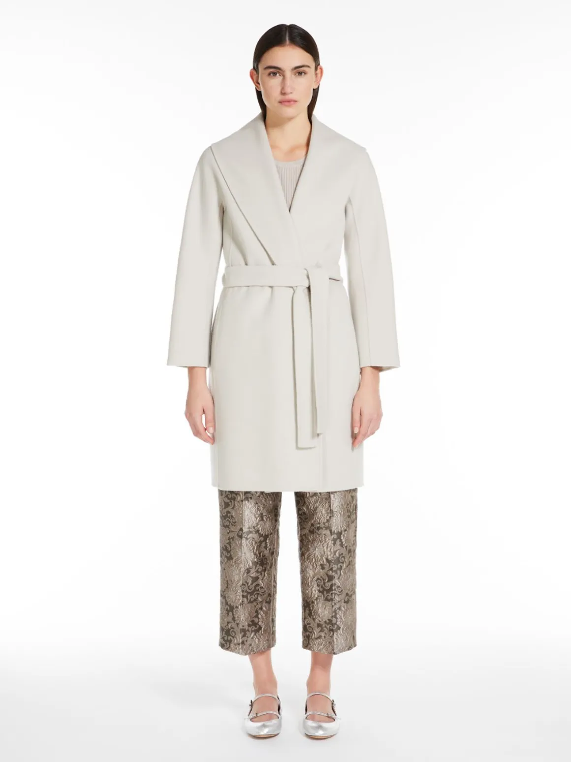 Short wool coat