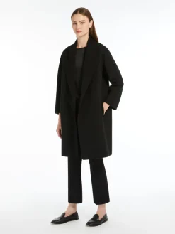 Short wool coat