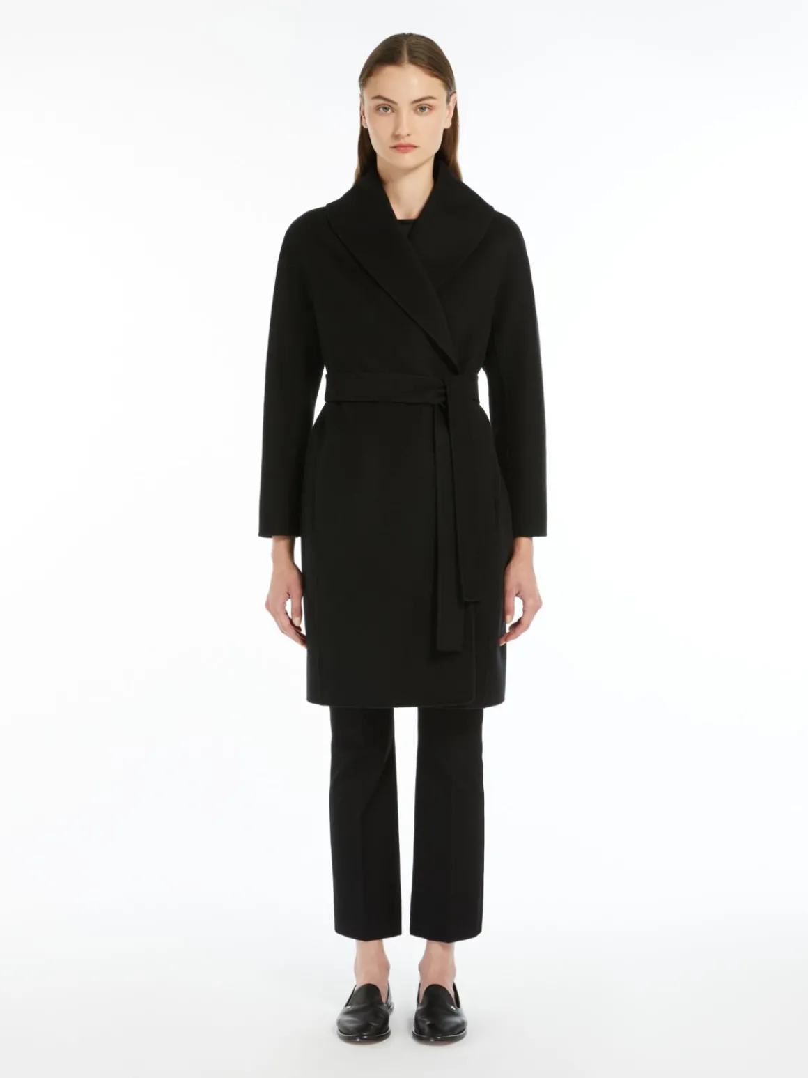 Short wool coat