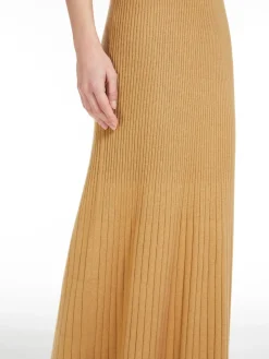 Silk and cashmere dress