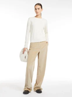 Silk and wool sweater