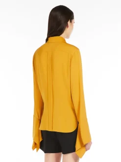 Silk charmeuse shirt