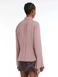 Silk charmeuse shirt