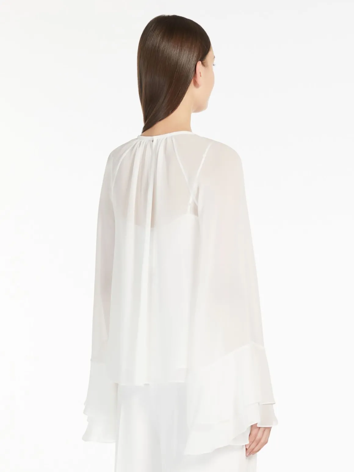 Silk georgette blouse