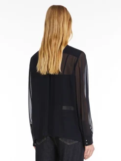 Silk georgette shirt