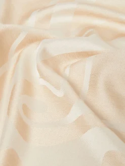Silk Monogram scarf
