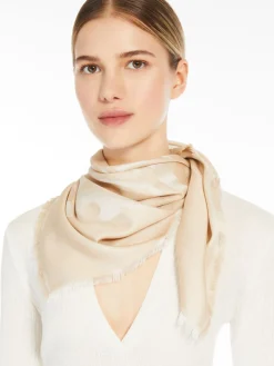 Silk Monogram scarf