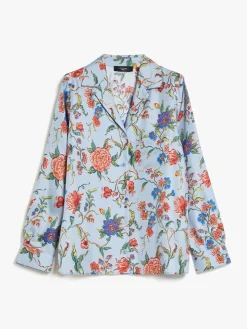 Silk twill shirt
