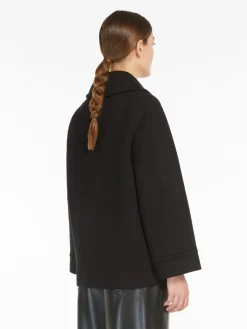 Single-breasted jersey jacket