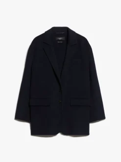 Single-breasted wool jacket