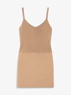 Sleeveless wool dress