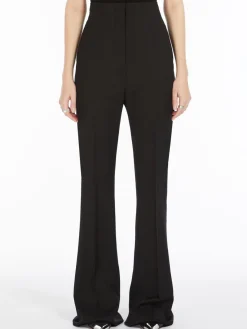 Slim and flared trousers