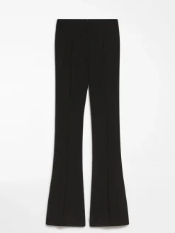 Slim and flared trousers