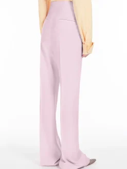 Slim and flared trousers