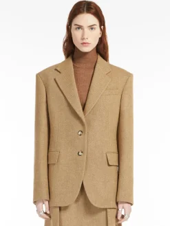 Slim-fit tweed blazer