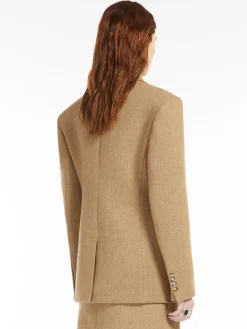Slim-fit tweed blazer