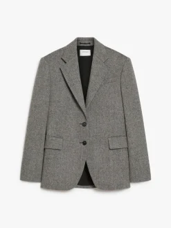 Slim-fit tweed blazer