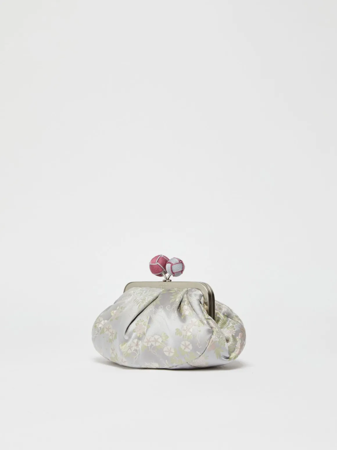 Small jacquard silk Pasticcino Bag