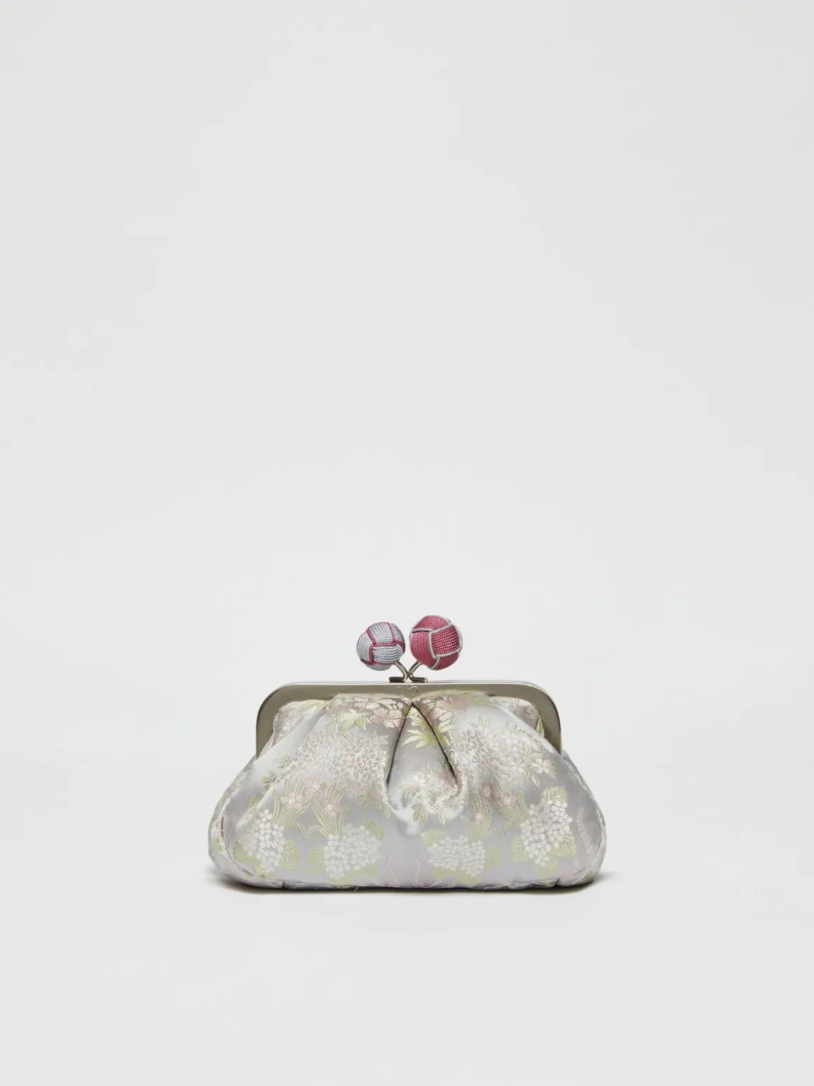Small jacquard silk Pasticcino Bag