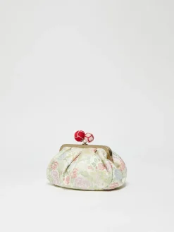 Small jacquard silk Pasticcino Bag