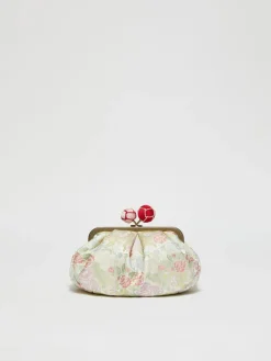 Small jacquard silk Pasticcino Bag