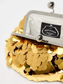 Small sequinned Pasticcino Bag