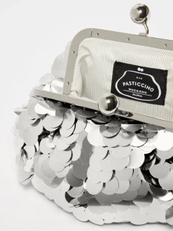 Small sequinned Pasticcino Bag
