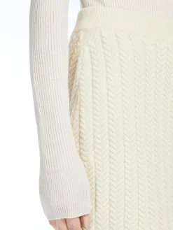 Soft knit mini skirt