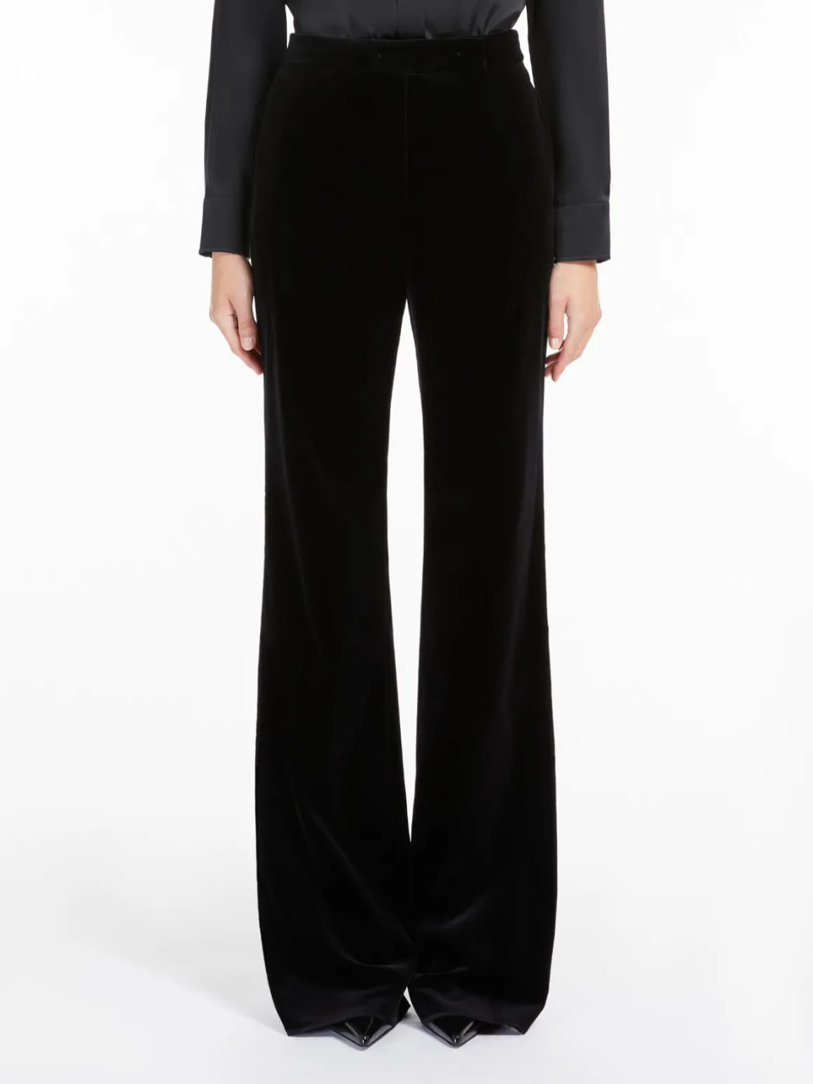 Soft velvet trousers