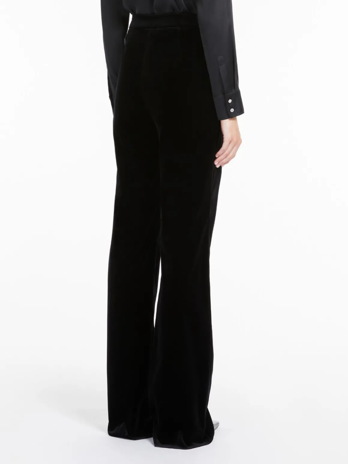 Soft velvet trousers
