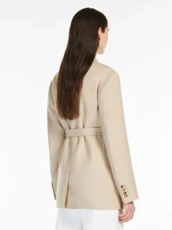 Soft wool, silk and cashmere jacket