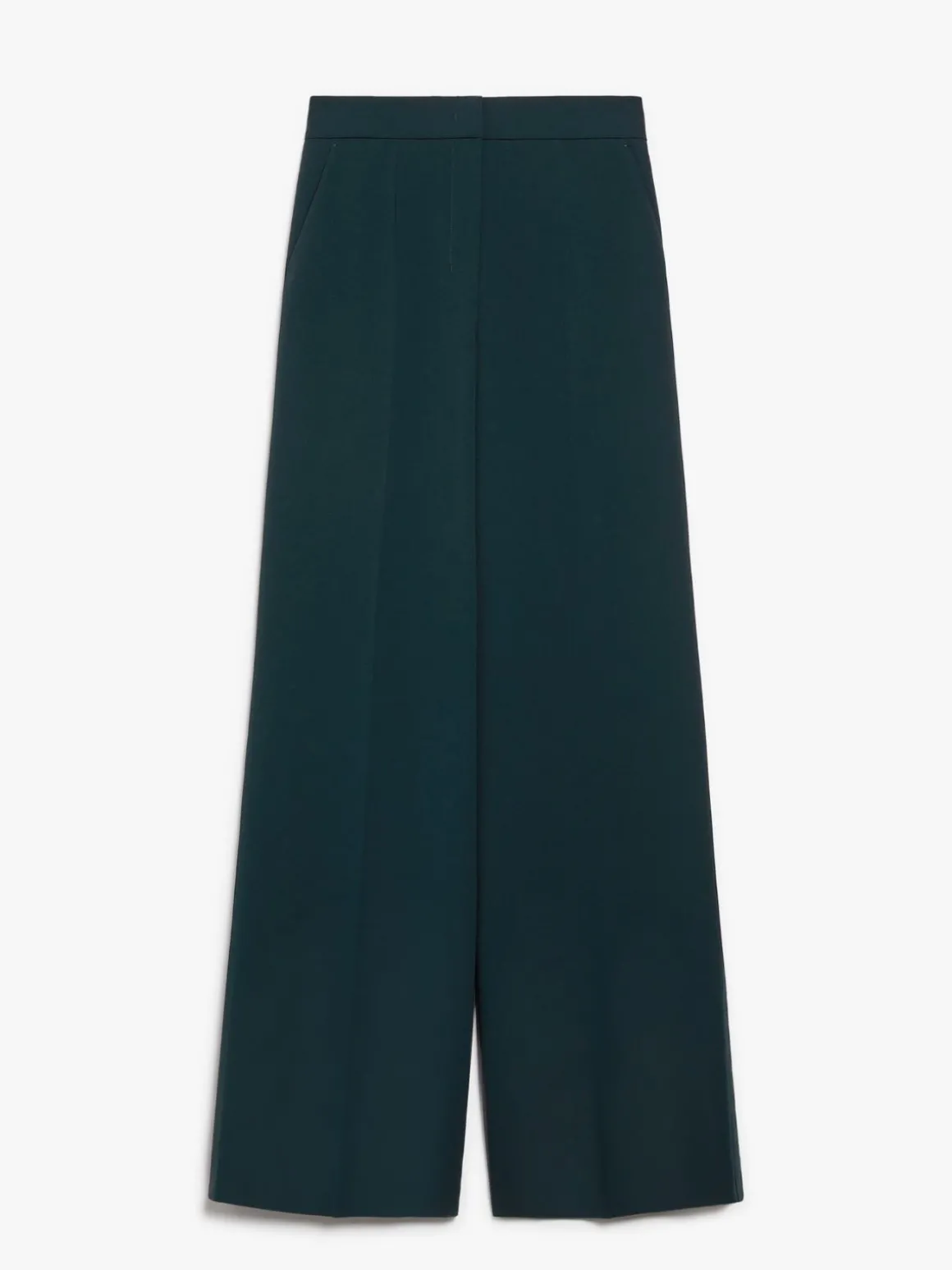 Straight cady trousers