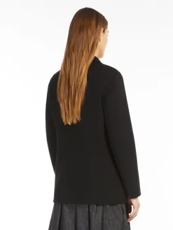 Straight wool jacket