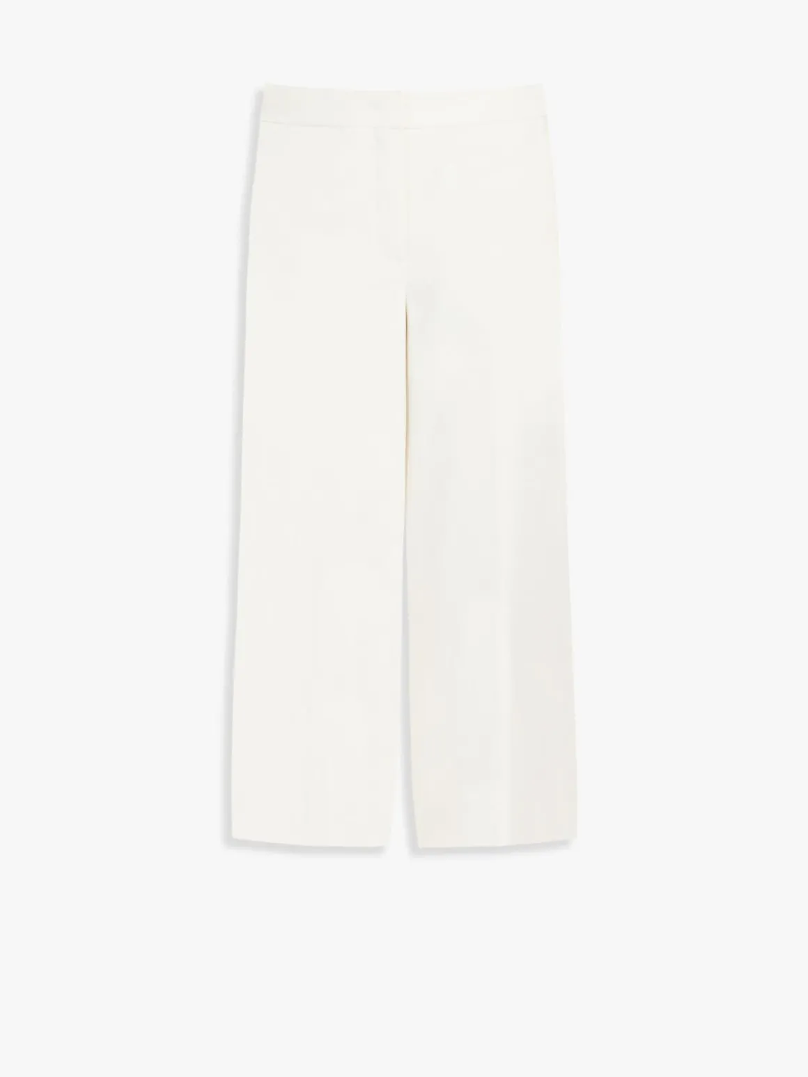 Straight-fit technical jersey trousers