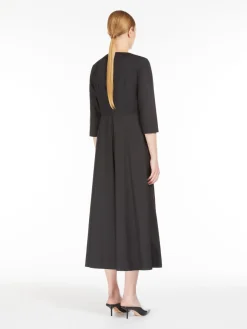 Stretch cotton dress