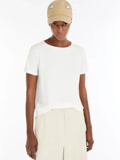 Stretch organic cotton T-shirt