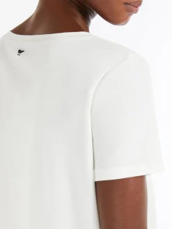Stretch organic cotton T-shirt