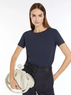 Stretch organic cotton T-shirt